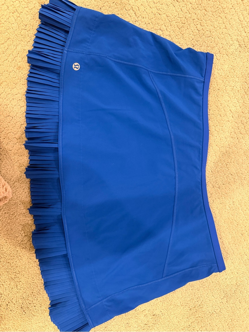 lululemon athletica Women’s Royal Blue Pleated Tennis Skirt size 10 (tag removed - Picture 3 of 3